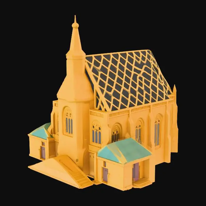3D model for Golden Chapel Model