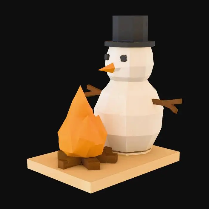 3D model for Snowman's Dilemma