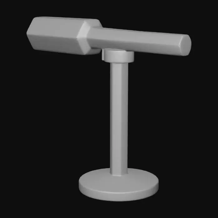 3D model for Microphone Stand Still Life
