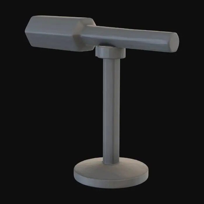 3D model for Microphone Stand Still Life