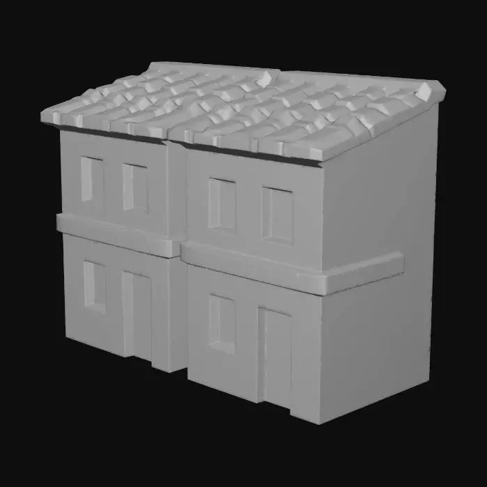 3D model for Colorful Block Houses