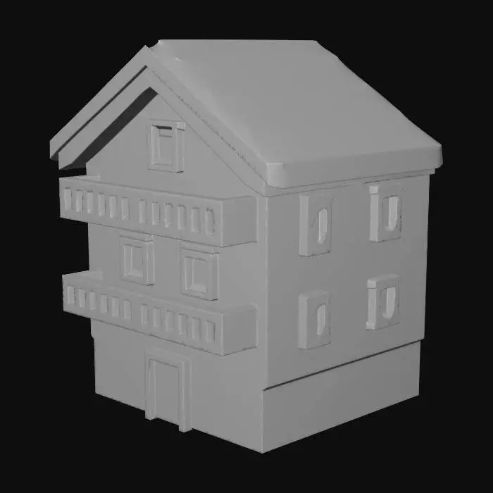 3D model for Chalet Glow