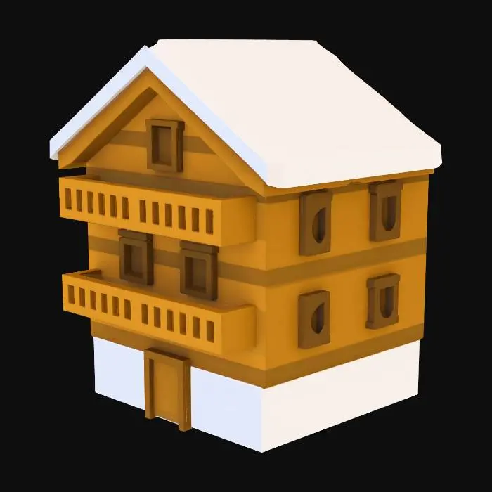 3D model for Chalet Glow