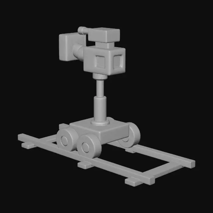 3D model for Camera on Track