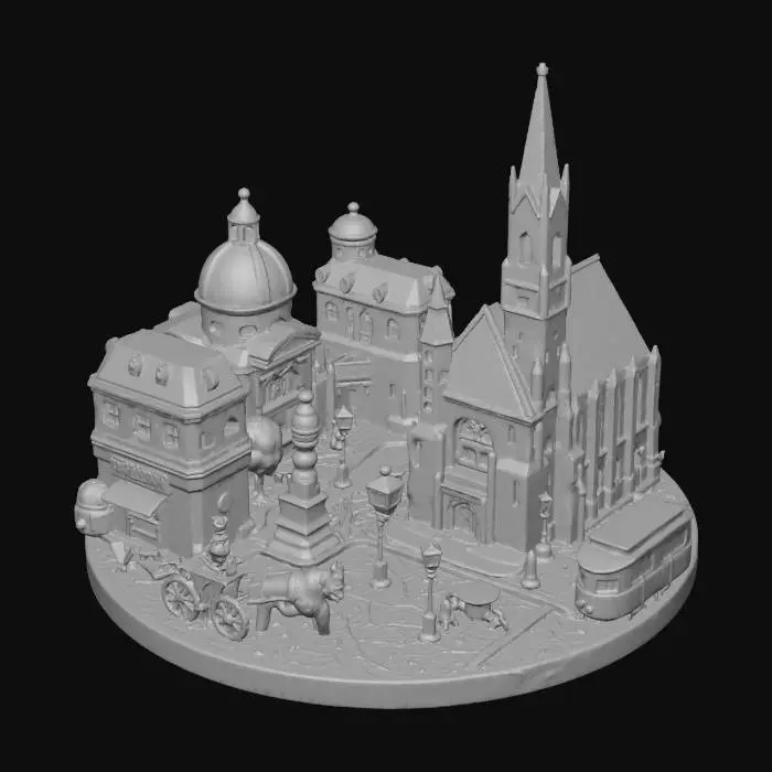 3D model for Vienna Miniature Scene