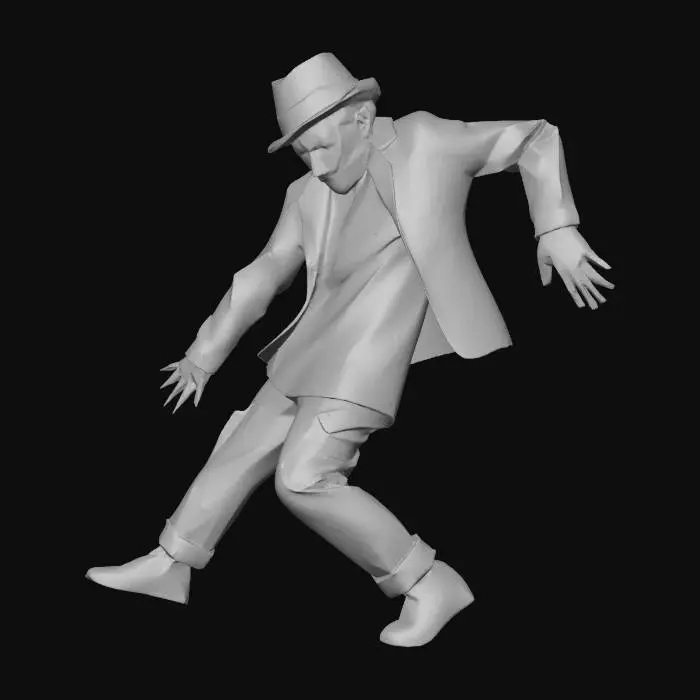 3D model for Dancing Silhouette