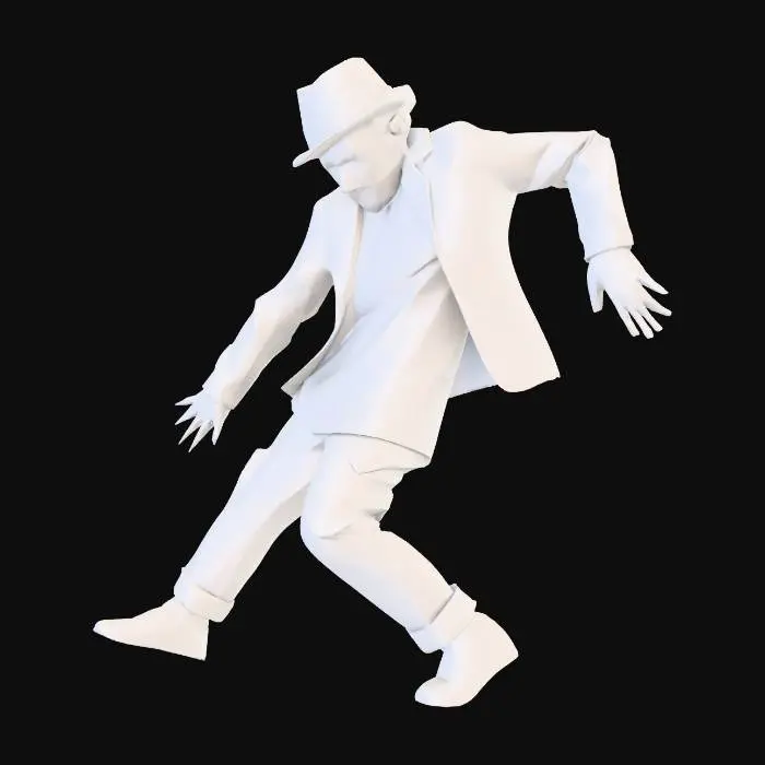 3D model for Dancing Silhouette