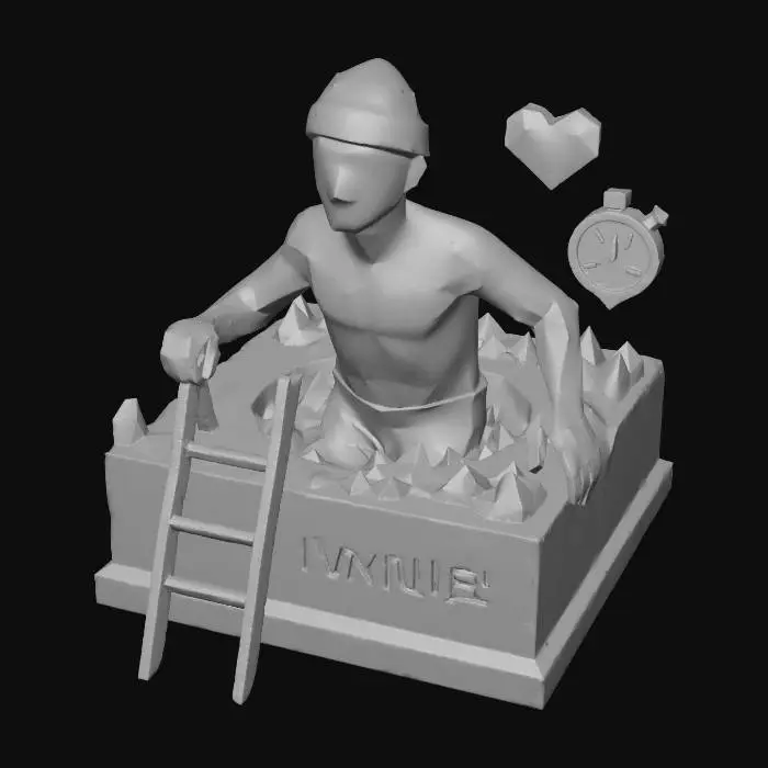 3D model for Ice Bath Dedication