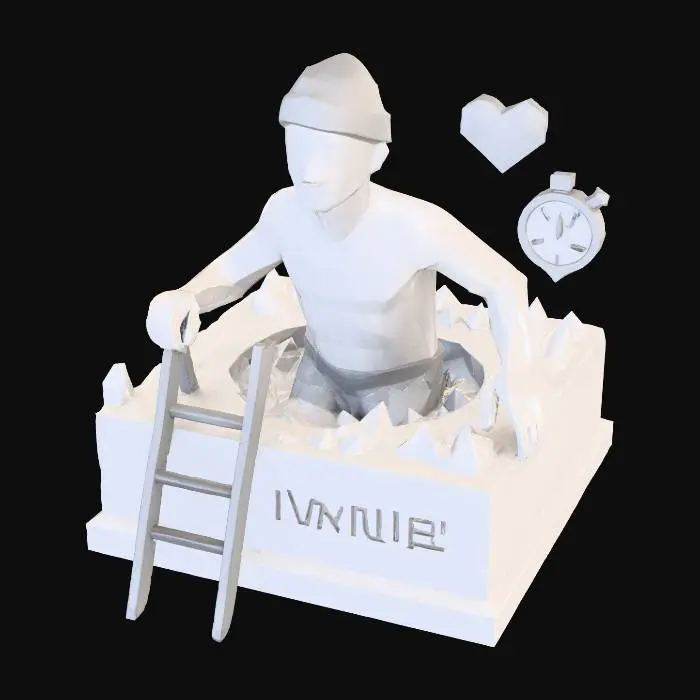 3D model for Ice Bath Dedication