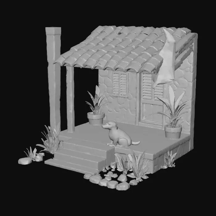 3D model for Haven Porch