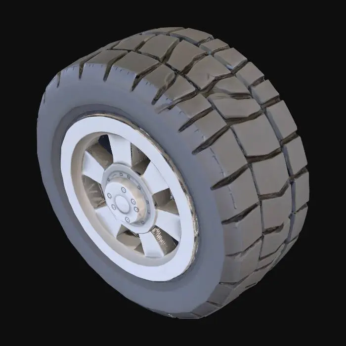 3D model for Tire 2