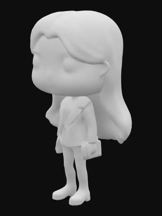 3D model for Stylish Vinyl Figure