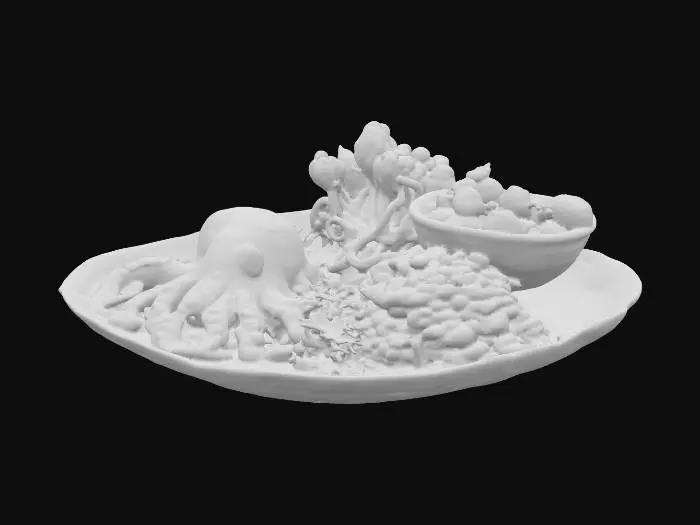 3D model for Ocean's Bounty Feast