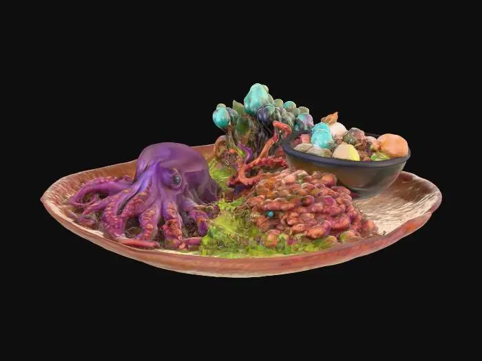 3D model for Ocean's Bounty Feast