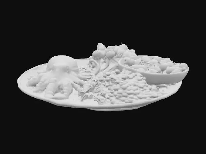 3D model for Ocean's Bounty Feast