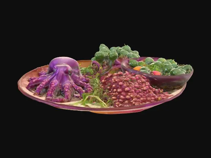 3D model for Ocean's Bounty Feast