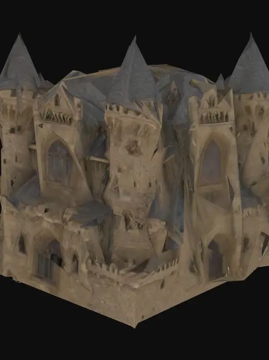 3D model for Gothic Castle Majesty