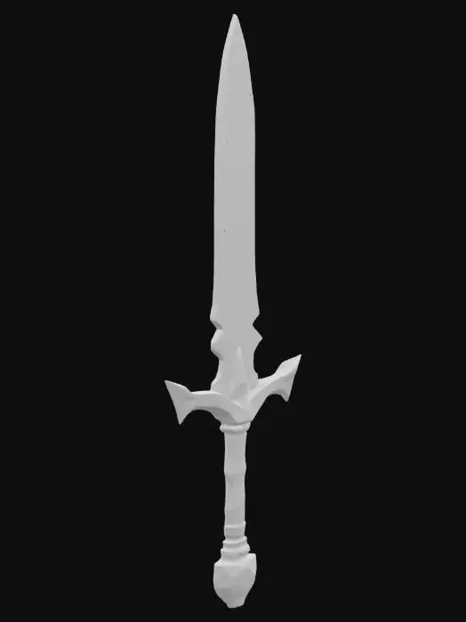 3D model for Elven Blade