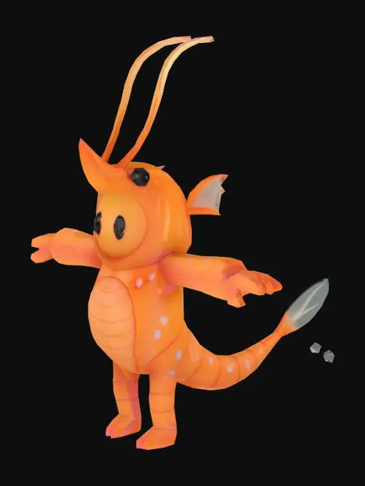 3D model for Shrimp