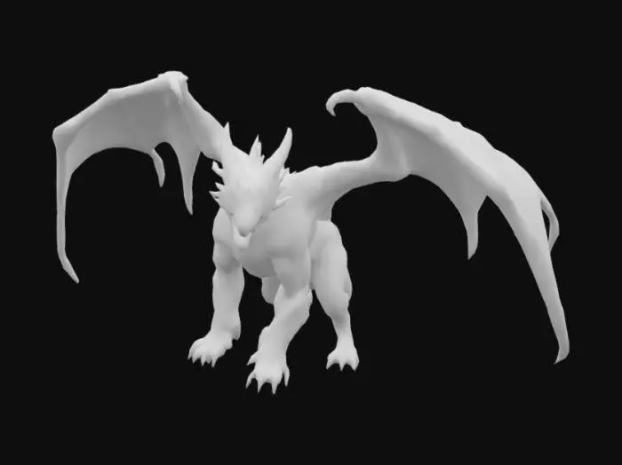 3D model for Guardian of the Cavern