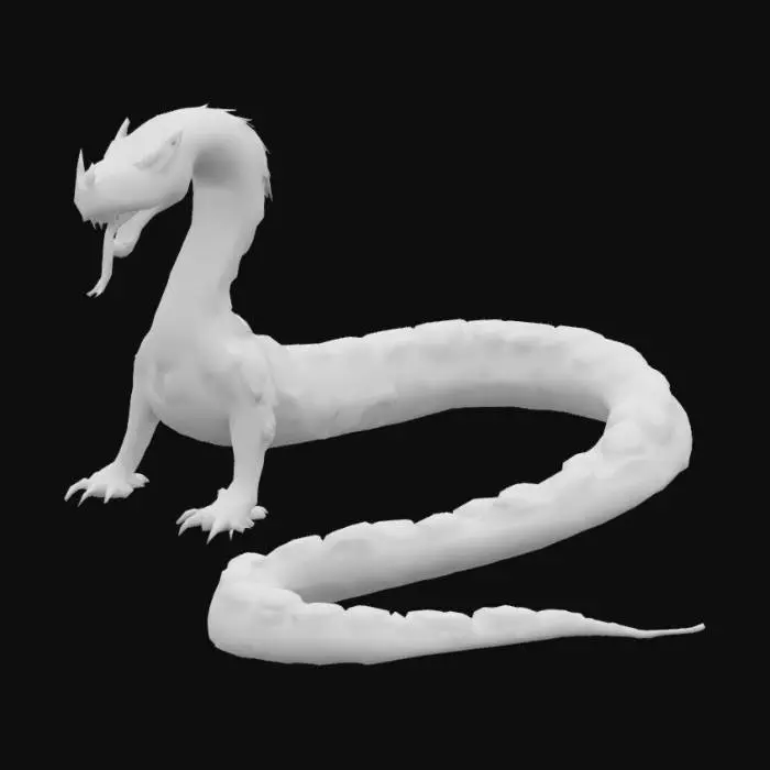 3D model for Serpent Wyrm