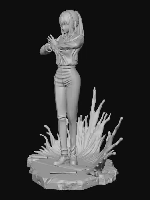 3D model for Figurine of makima