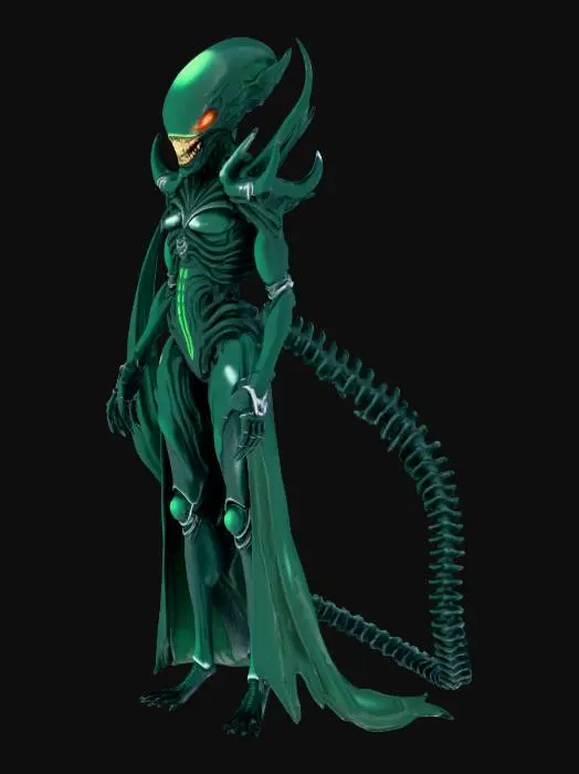 3D model for Xenomorph Witch