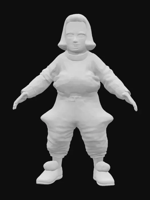 3D model for Oompa Figure