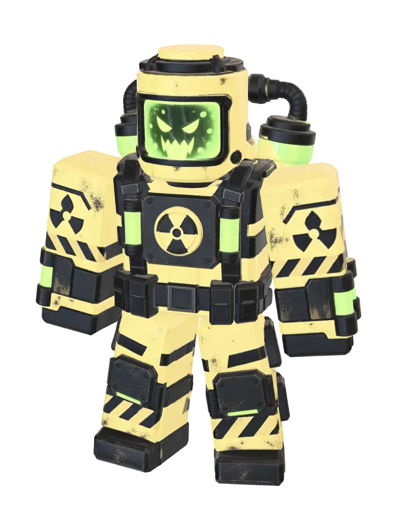 3D-модель Nuclear NPC - Acid, згенерована ШІ