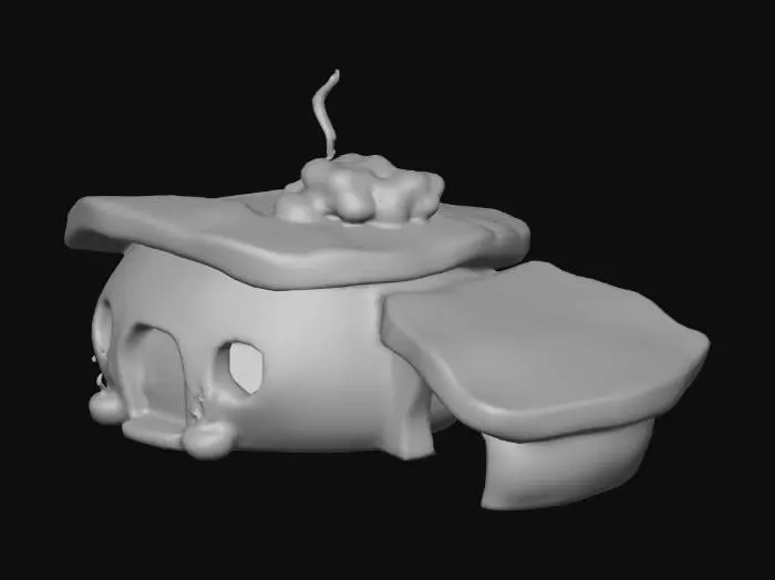 3D model for Stone Age Dwelling