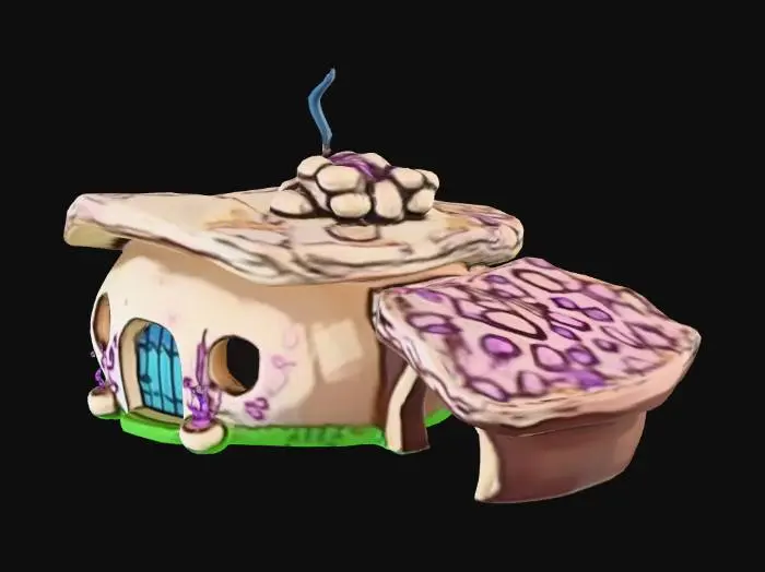 3D model for Stone Age Dwelling