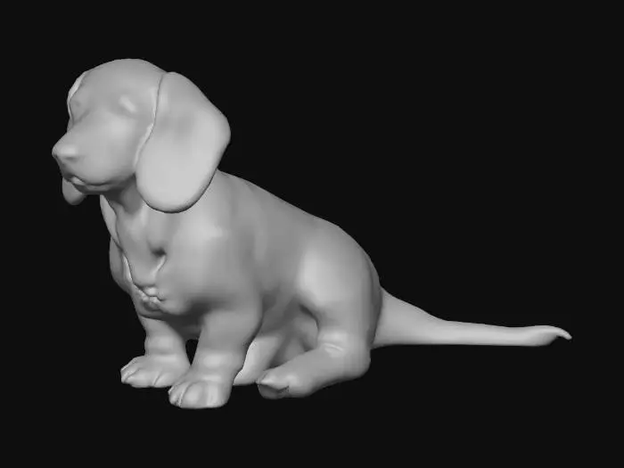 3D model for Dachshund Delight