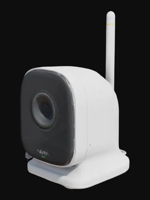 3D model for baby monitor hyper realistic fully textured game ready