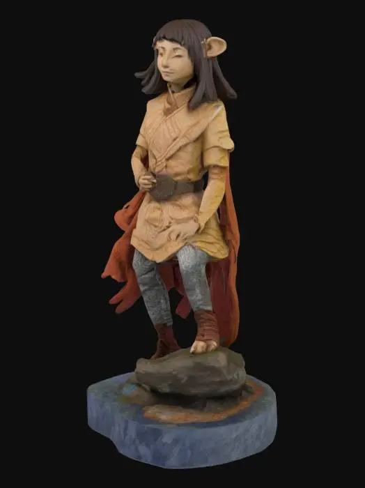 3D model for Gelfling Figure