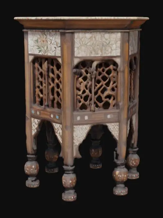 3D model for Moroccan Mosaic Table