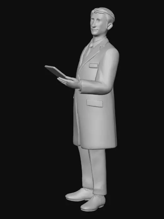 3D model for Scientist Aaron