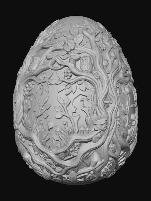 3D model for Whispering Forest Egg #EasterEgg2026#
