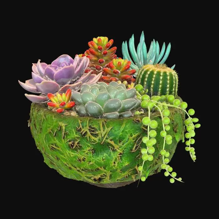 3D model for Verdant Harmony