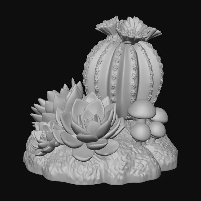 3D model for Cactus Delight