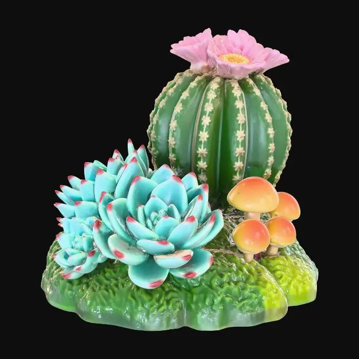 3D model for Cactus Delight