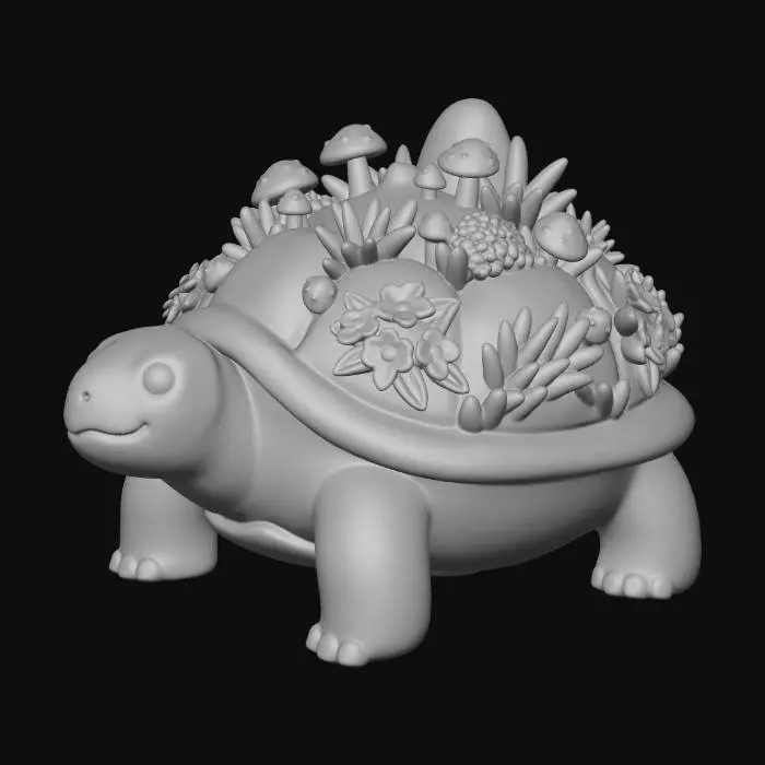 3D model for Garden Turtle