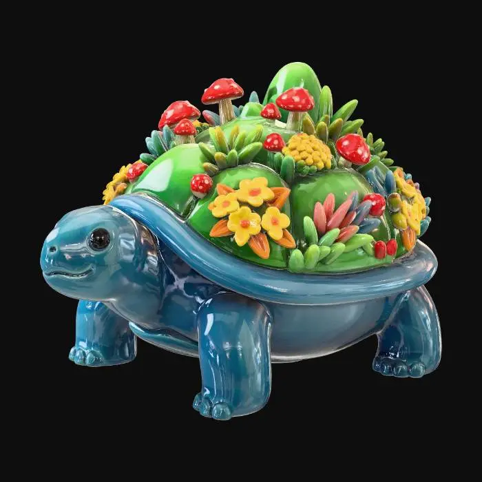 3D model for Garden Turtle