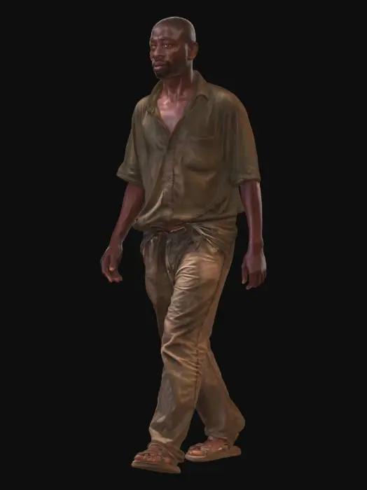 3D model for Dusty Market Street