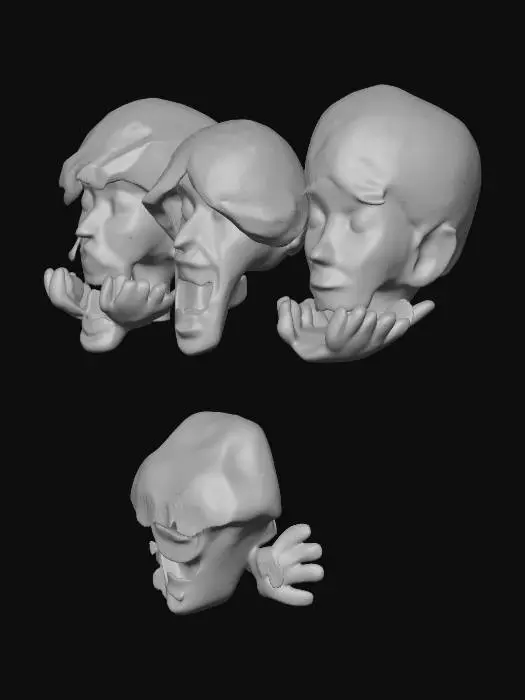 3D model for Ethereal Echoes