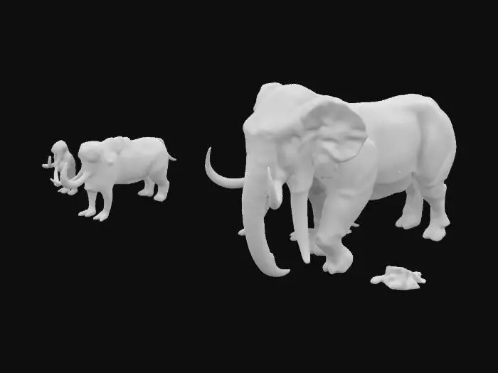 3D model for Woolly Ancestors