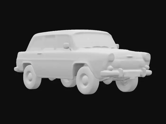 3D model for Vintage Adventure Wagon