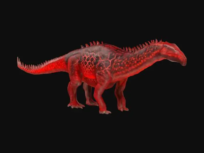 3D model for Crimson Diplodocus