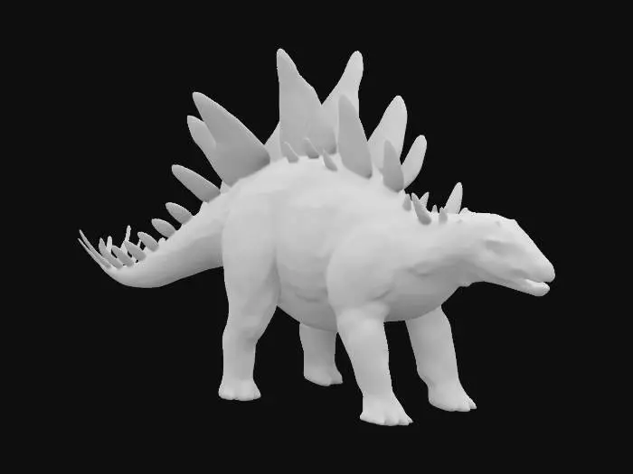 3D model for Stegosaurus Stance