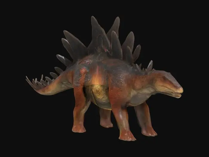 3D model for Stegosaurus Stance