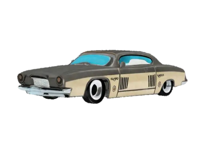 Classic Diecast Car - Automobiles model 3D, wygenerowany przez AI